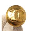 Image 3 : Chanel Gold CC Disc Earrings