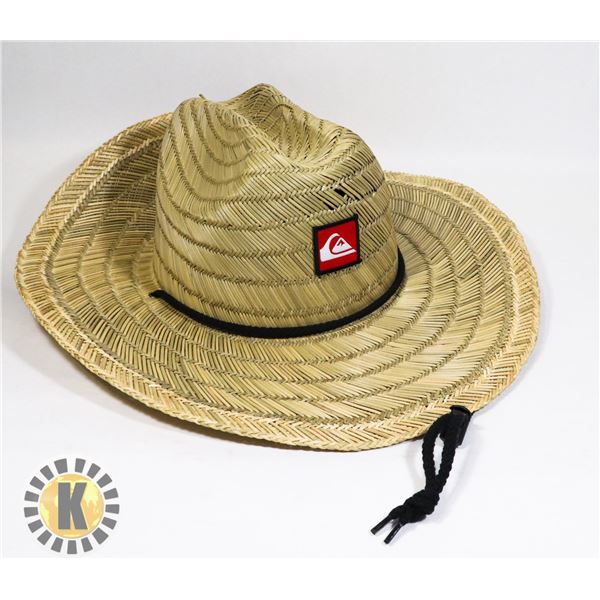 QUICKSILVER STRAW HAT SIZE L / XL