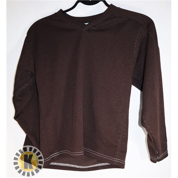 BROWN PRACTICE JERSEY