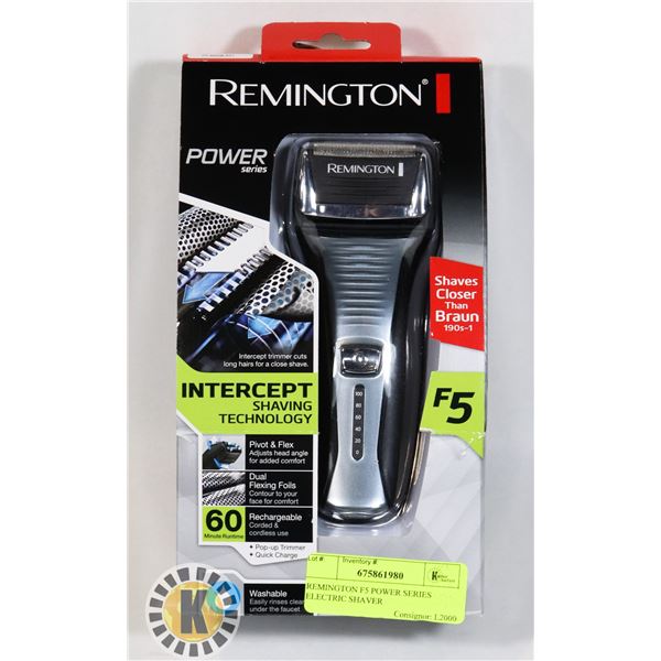 REMINGTON F5 POWER SERIES ELECTRIC SHAVER