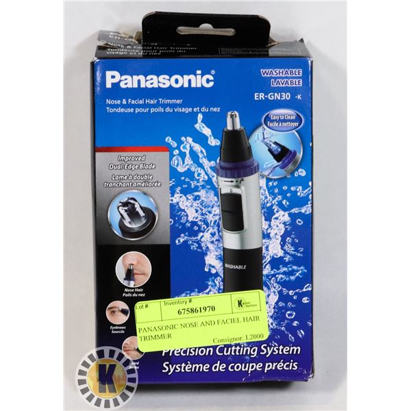 PANASONIC NOSE AND FACIAL HAIR TRIMMER