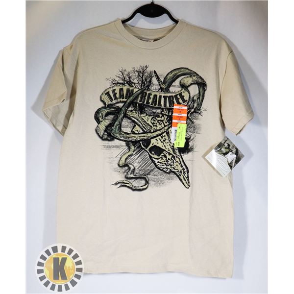 NEW REAL TREE MEN'S MEDIUM T-SHIRT