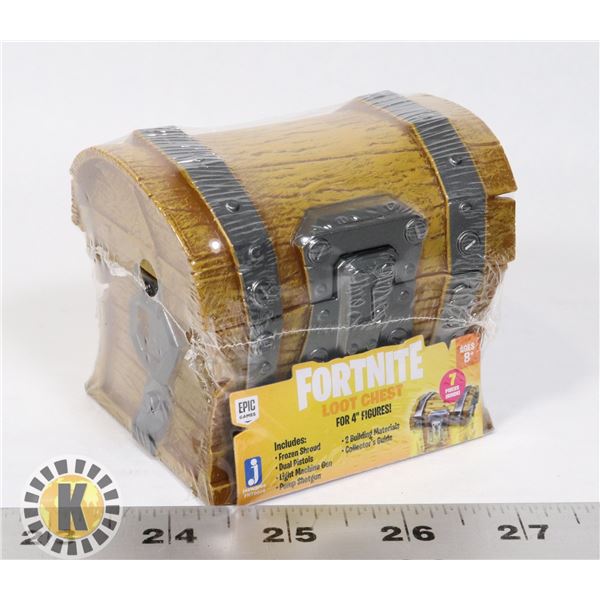 NEW 6PC FORTNITE LOOT CHEST FOR 4" FIGURES