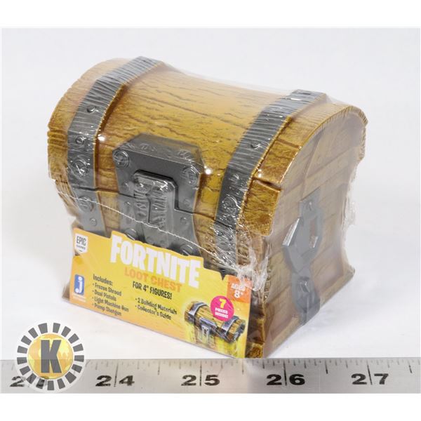 NEW 6PC FORTNITE LOOT CHEST FOR 4" FIGURES