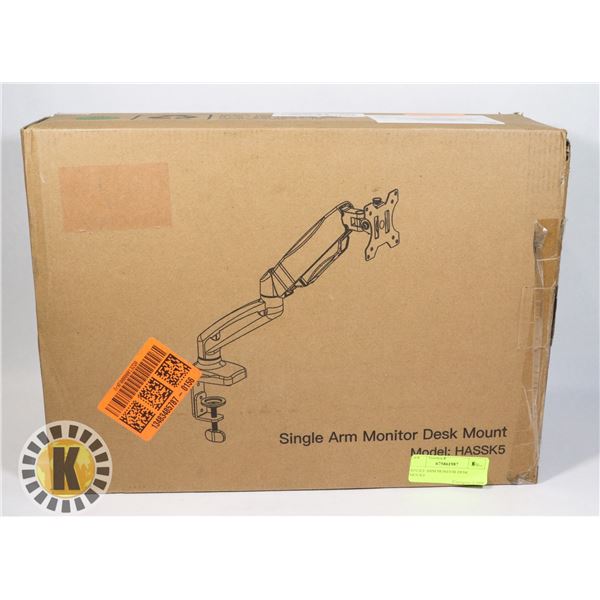 SINGLE ARM MONITOR DESK MOUNT