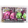 Image 1 : LOT OF 2 SHOPKINS VINYL COLLECTIBLE