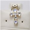 Image 1 : 10K YELLOW GOLD MOONSTONE PENDANT