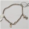 Image 1 : SILVER DIAMOND BABY BRACELET