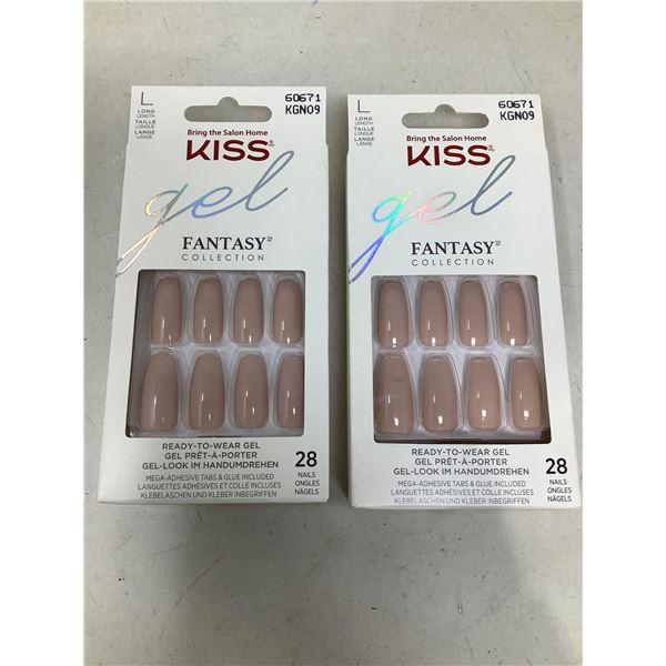 Kiss Gel Fantasy Press-on Nails (2 x 28)