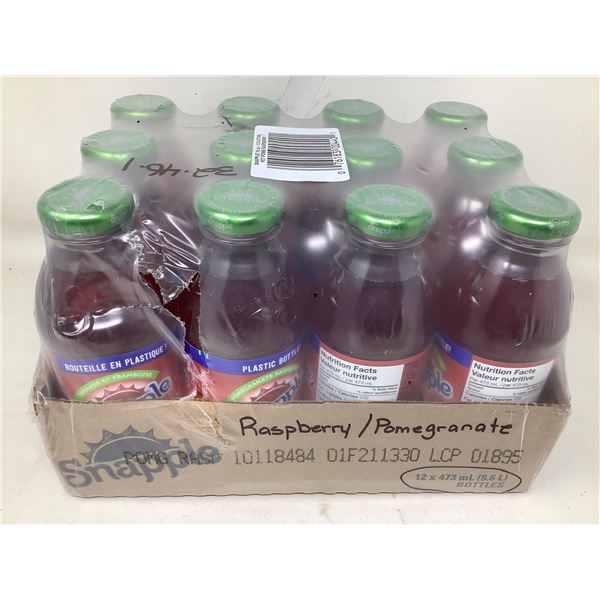 Snapple Raspberry/Pomegranate Tea (12 x 473ml)