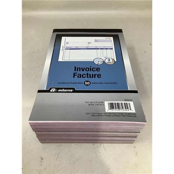 Adams Invoice Books (5 x 50)