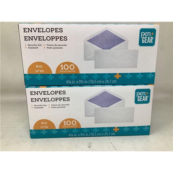 Pen Gear Envelopes (2 x 100)