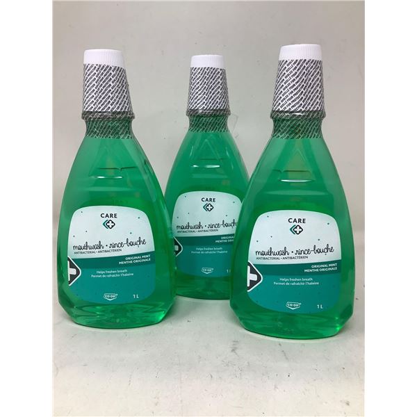 Care Mouthwash- Original Mint (3 x 1L)