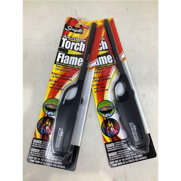 Scripto Torch Flame Lighters (2ct)