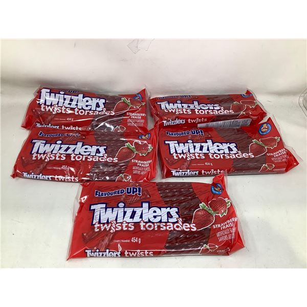 Twizzlers Twists-Strawberry (5 x 454g)