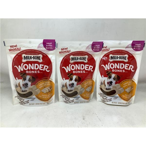 Milk-Bone Wonder Bones Dog Treats (3 x 176g)