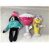 Image 1 : Assorted Plush Dog Toys (3ct)