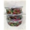 Image 1 : Lot of Gummy Worms (3 x 600g)