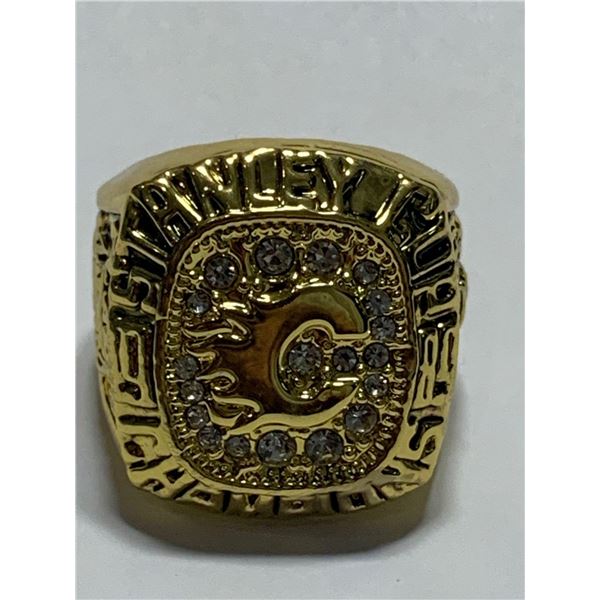 Stanley Cup Championship Ring 1989 - Calgary Flames- Lanny Mcdonald #9