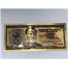 Image 1 : Gold Foil USA commemorative currency note - series 2 of 7 - $50.00