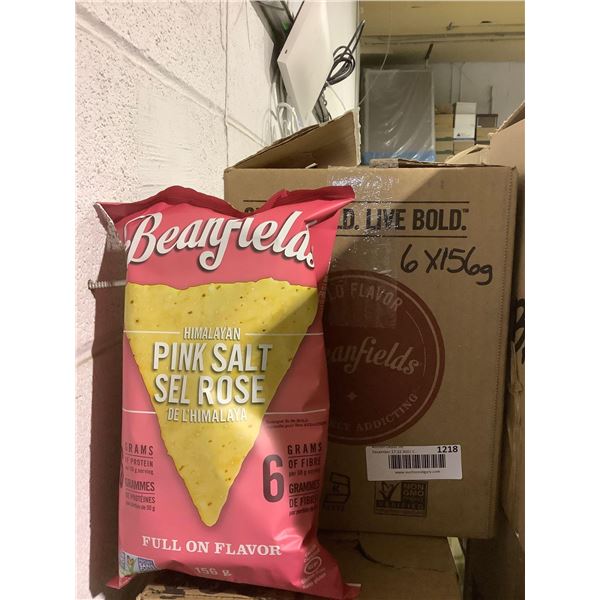 Beanfields Himalayan Pink Salt Gluten Free Chips 6x156g