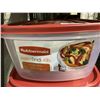 Image 2 : *NEW* Rubbermaid 2.5 Gallon Food Storage Container X2