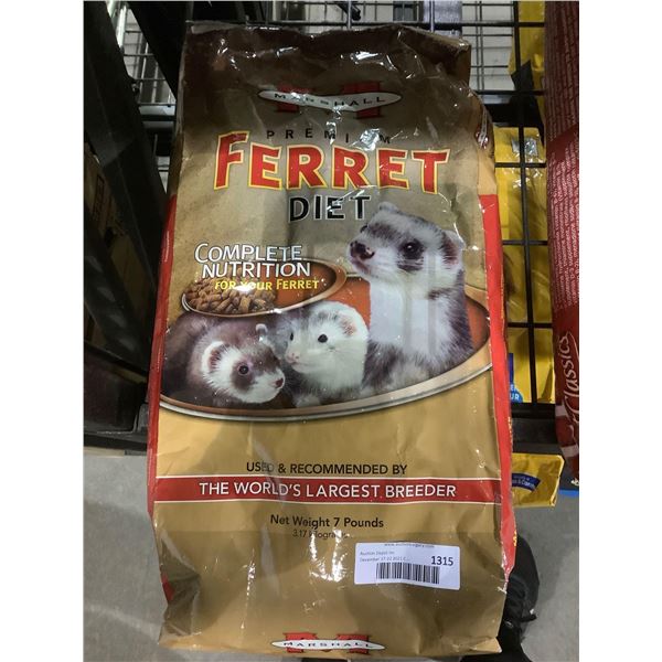 Marshall Premium Ferret Diet 7Lbs