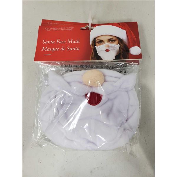 *NEW* Set of 4 Santa Face Masks (Non-medical)