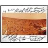 Image 1 : Space Autographs, 1987, Autographed NASA MARS Lithograp