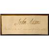 Image 1 : Large John Adams Signature