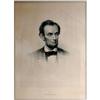 Image 1 : [Lincoln, Abraham] Engraved by F. Halpin