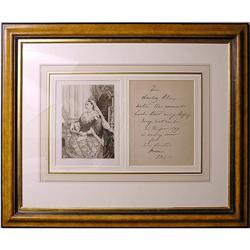 Queen Victoria ALS to Granddaughter Alix in Russia