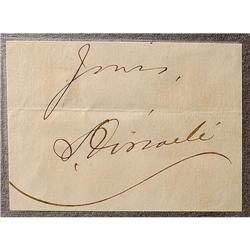 Disraeli Closing and Signature