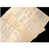 Image 1 : Juan Peron - Five signed documents