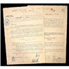 Image 1 : Juan Peron - Two Documents Signed