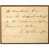Image 1 : Ralph Waldo Emerson Autograph Quotation Signed