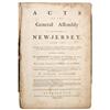 Image 1 : Acts of the General Assembly of the Province of NJ