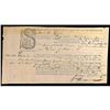 Image 1 : Bill of Lading for the Brig Antelope