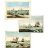 Image 1 : Three Rare Colonial Era Whaling Prints