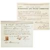 Image 1 : 1863 $300 Civil War Union Draft Substitute Form