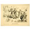 Image 1 : J.H. Bufford. Civil War Lithograph: JEFF'S LAST SHIFT