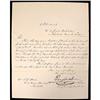 Image 1 : Captain John Percival Signed Letter