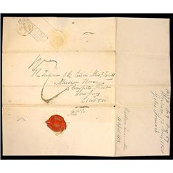 1838 Letter From Berlice (Guyana), Boimern