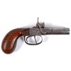 Image 1 : Double-barrel Percussion Box-lock Pistol. c. 1830s-40's