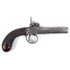 Image 1 : Boxlock Percussion Pocket Pistol. English or Belgian