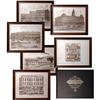 Image 1 : 6 Framed Prints, Thompson and West, Views of L.A.