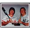 Image 1 : Mickey Mantle and Pete Rose Handsigned Photo