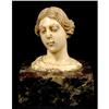 Image 1 : 18th Century Ivory Bust Sculpture of a Lady