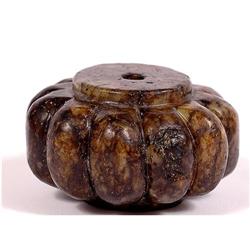 Pumpkin style Archaic Jade Zhung, 3000 BC