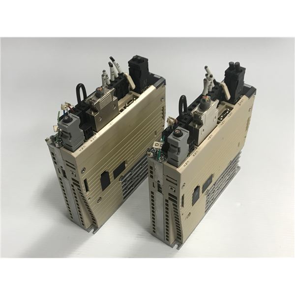 (2) Yaskawa #SGDV-1R6A11B Servo Drive